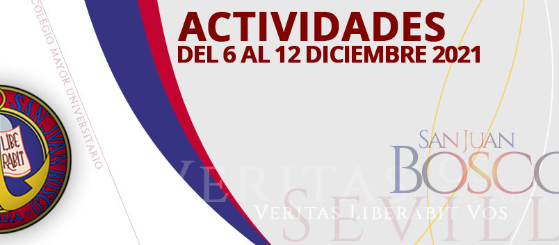 Actividades del 6 al 12 de diciembre 2021